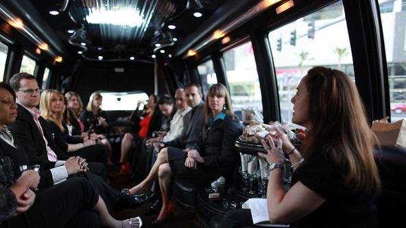Corporate group transportation luxury vehicles